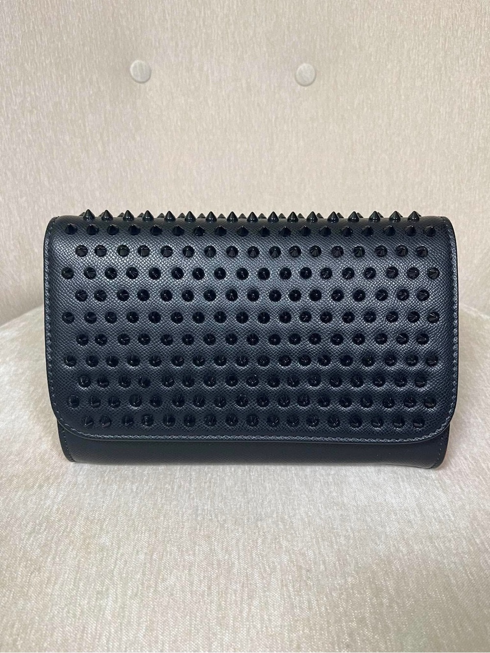 Black Studded Women’s Clutch - Designer Style